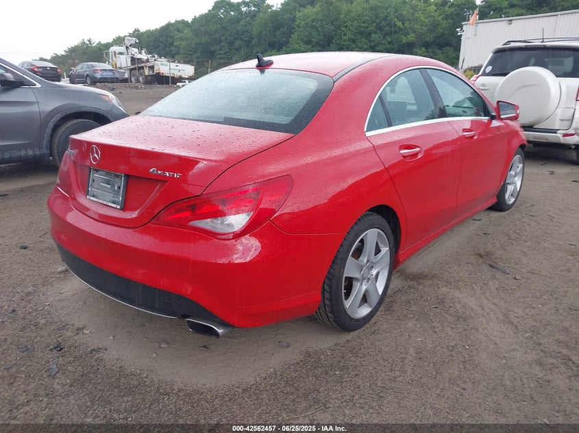 2016 Mercedes-benz Cla 250