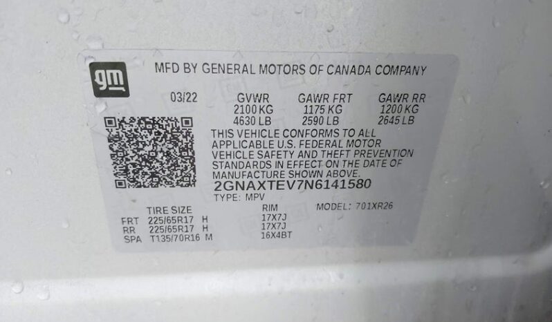 
								2022 Chevrolet Equinox full									