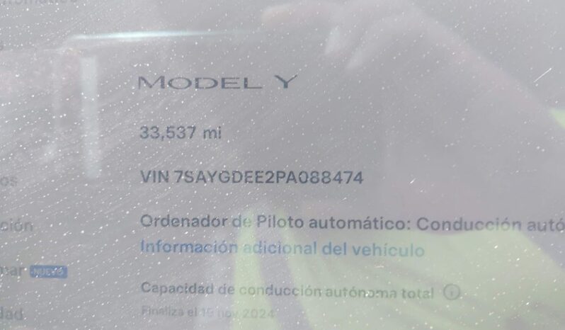 
								2023 Tesla Model y full									