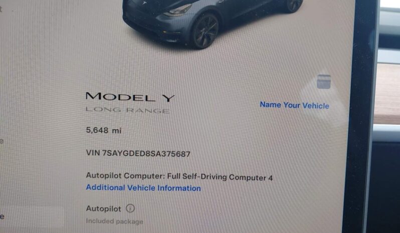 
								2025 Tesla Model y full									
