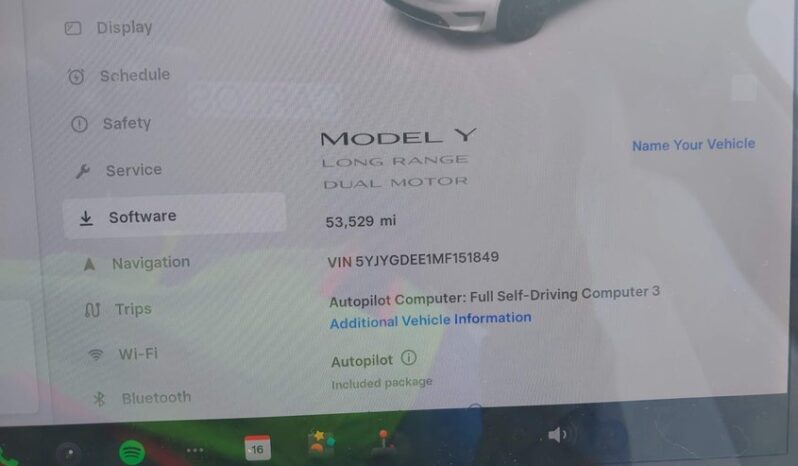 
								2021 Tesla Model y full									