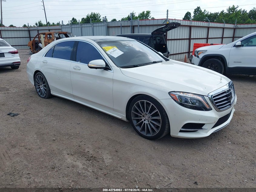 2015 Mercedes-benz S 550