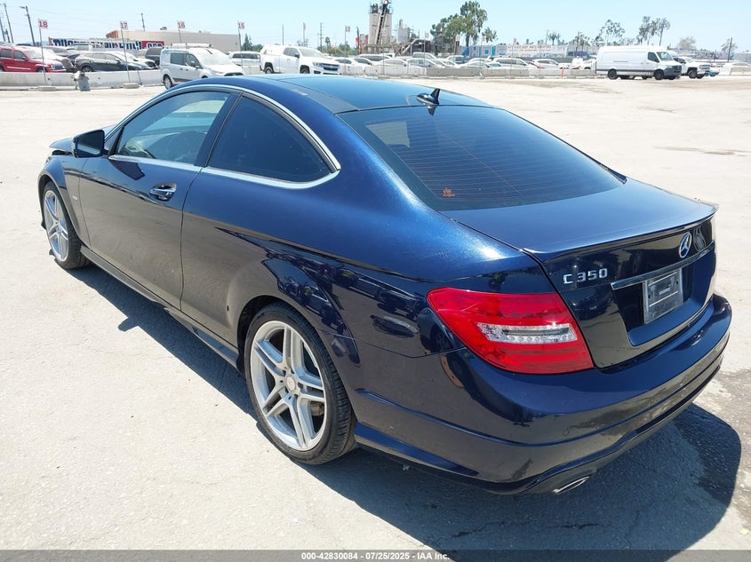 2012 Mercedes-benz C 350