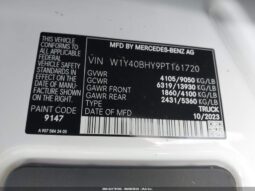 
										2023 Mercedes-benz Sprinter full									