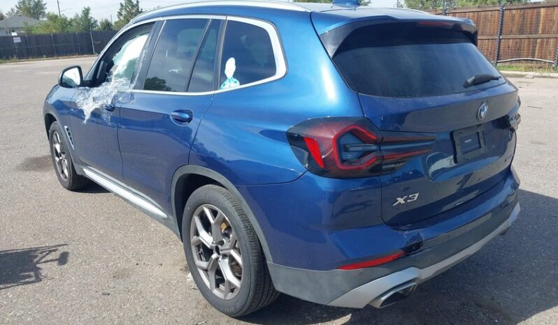 
								2022 BMW X3 full									