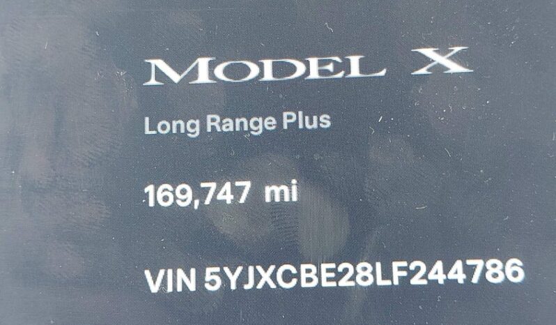 
								2020 Tesla Model x full									