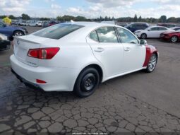 
										2012 Lexus Is 250 full									
