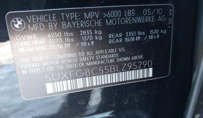 
								2011 BMW X6 full									