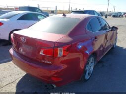 
										2012 Lexus Is 250 full									