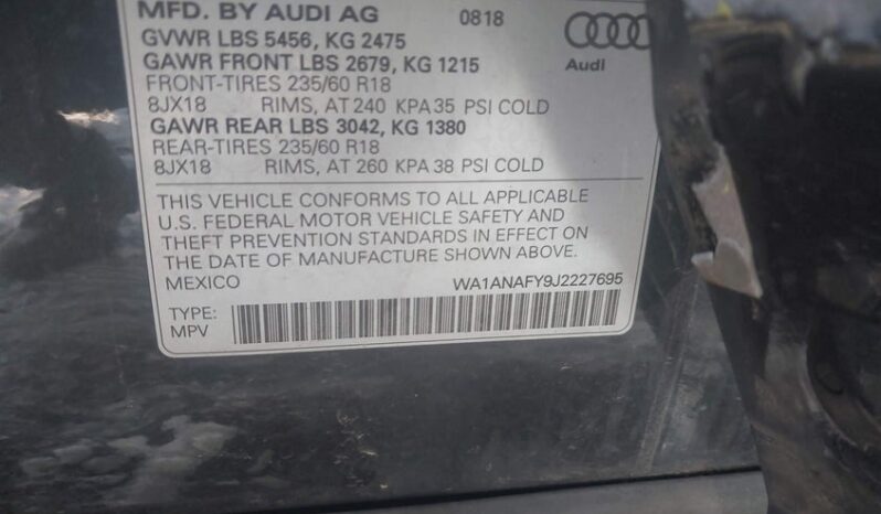 
								2018 Audi Q5 full									
