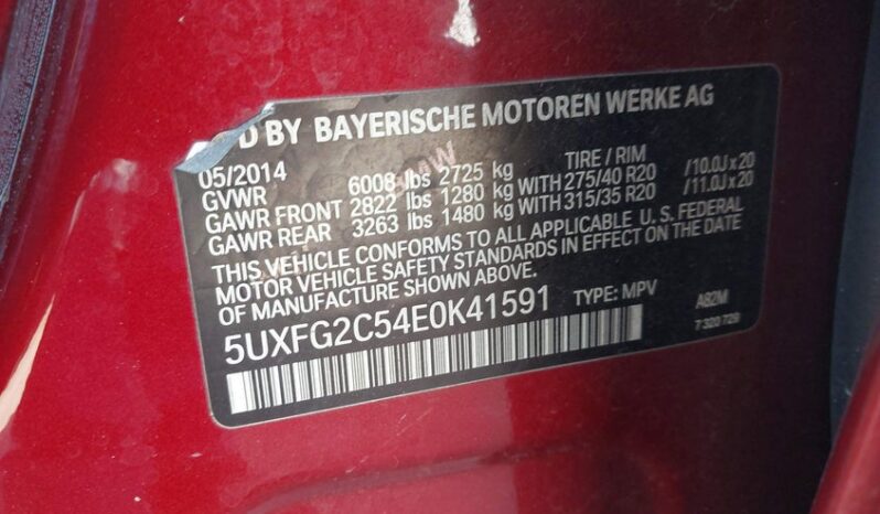 
								2014 BMW X6 full									