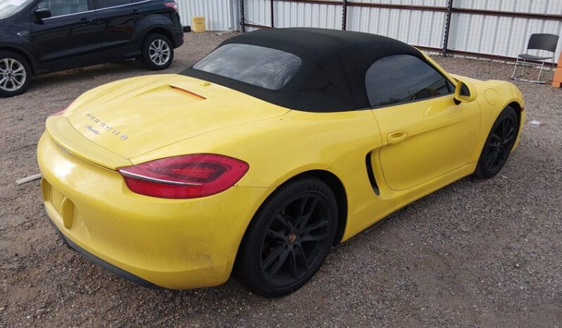 
								2014 Porsche Boxster full									