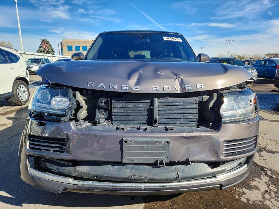 2016 Land rover RANGE ROVER