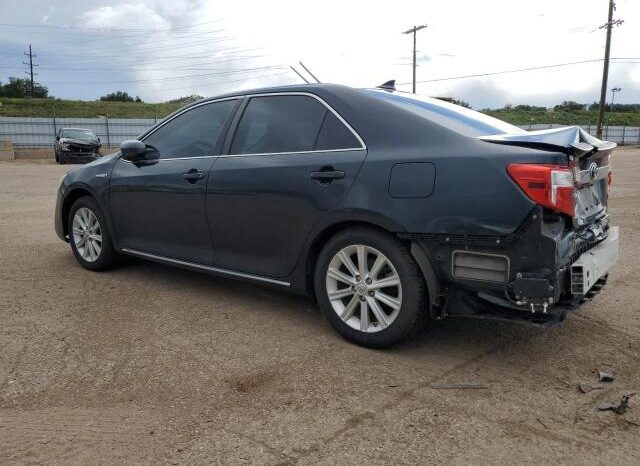 
								2012 Toyota Camry hybr full									