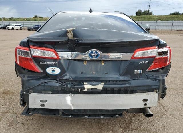 
								2012 Toyota Camry hybr full									