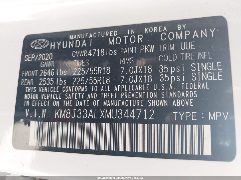 2021 Hyundai Tucson