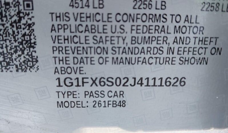 
								2018 Chevrolet Bolt ev full									