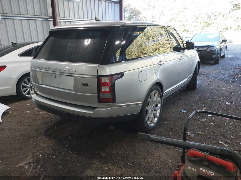 2016 Land rover RANGE ROVER