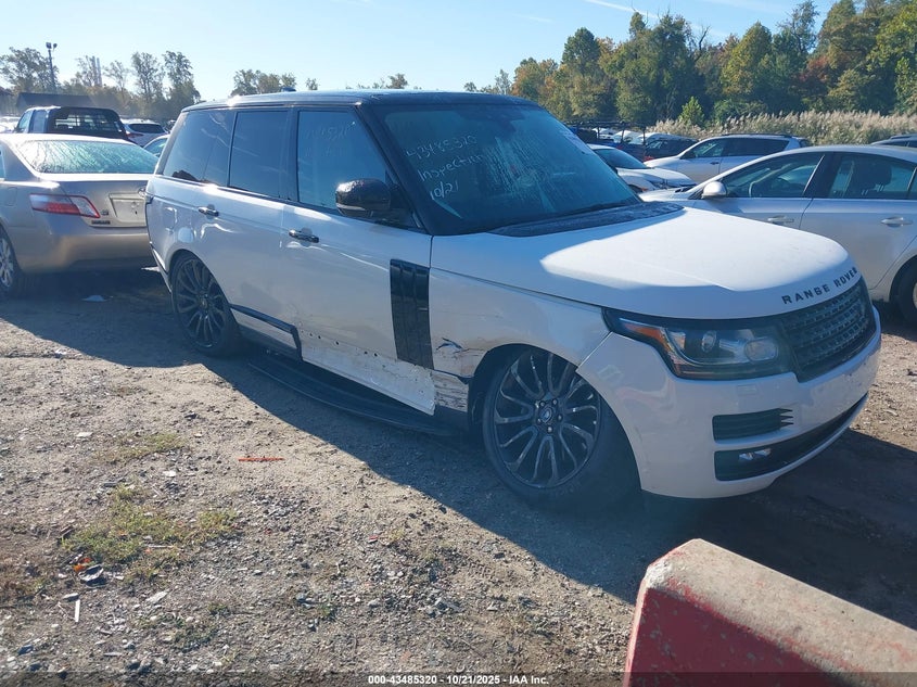 2017 Land rover RANGE ROVER