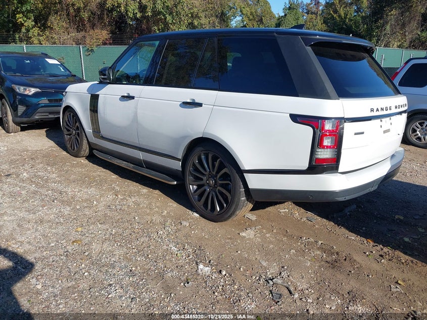 2017 Land rover RANGE ROVER