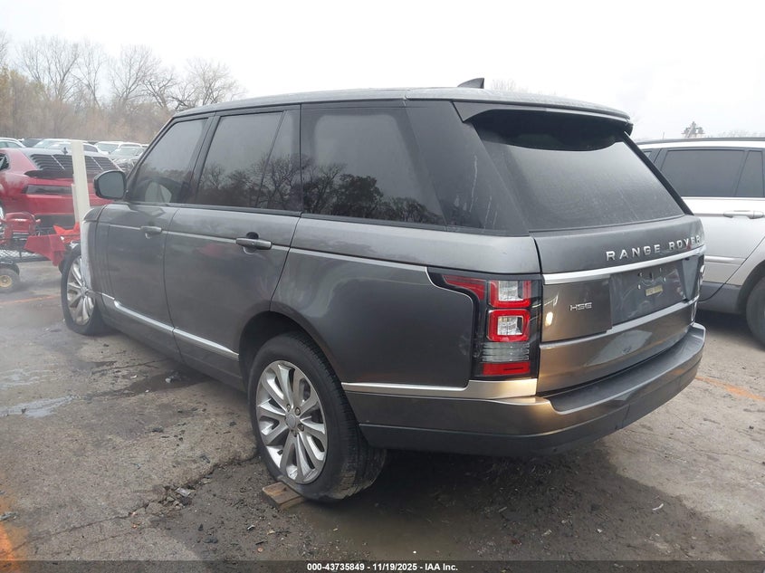 2017 Land rover RANGE ROVER