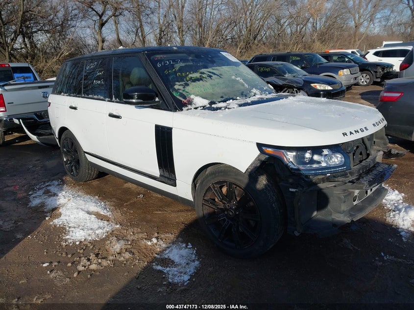 2017 Land rover RANGE ROVER