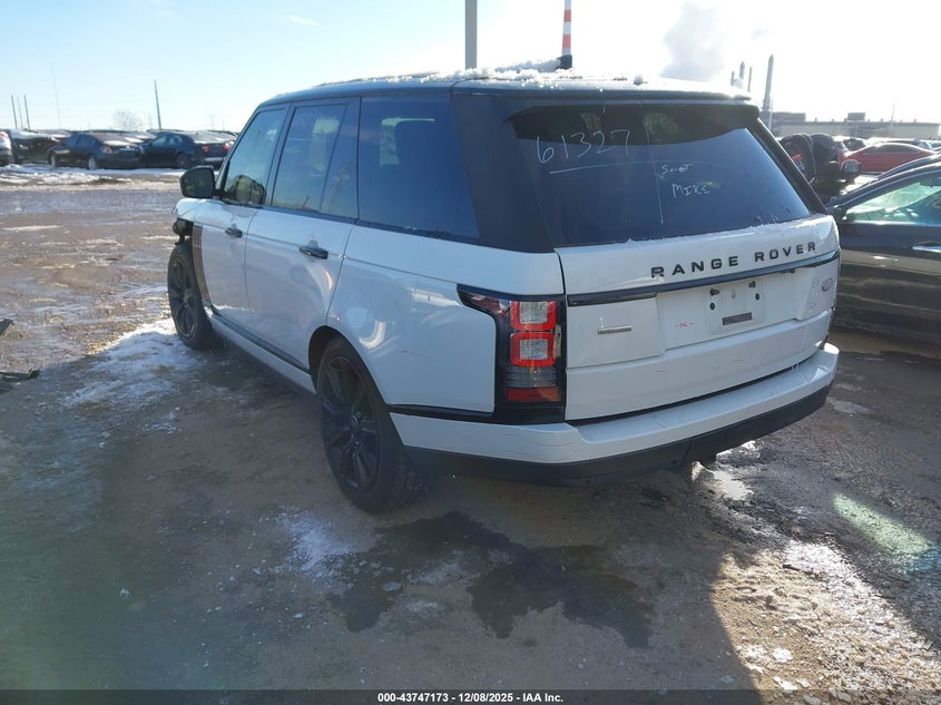 2017 Land rover RANGE ROVER
