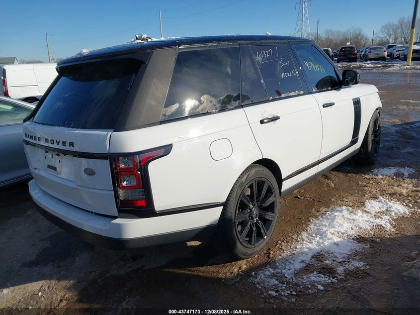 2017 Land rover RANGE ROVER