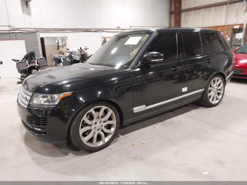 2016 Land rover RANGE ROVER