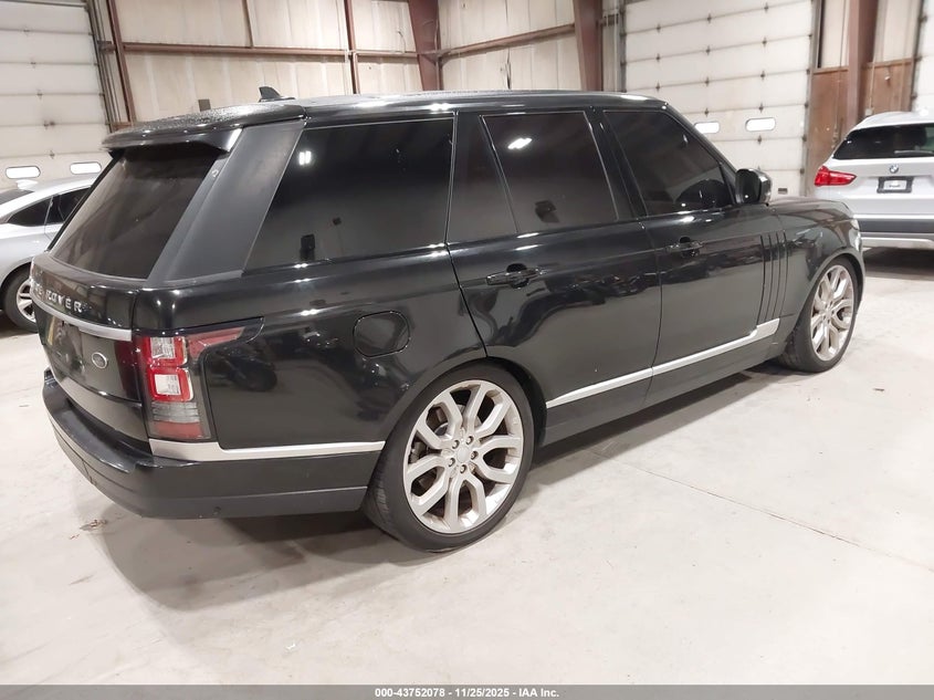 2016 Land rover RANGE ROVER