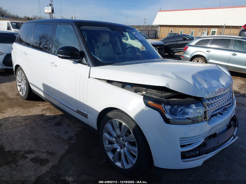 2016 Land rover RANGE ROVER
