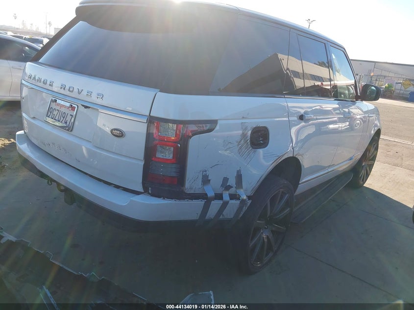 2016 Land rover RANGE ROVER