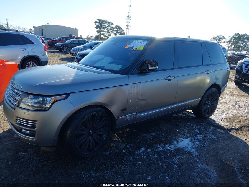 2017 Land rover RANGE ROVER