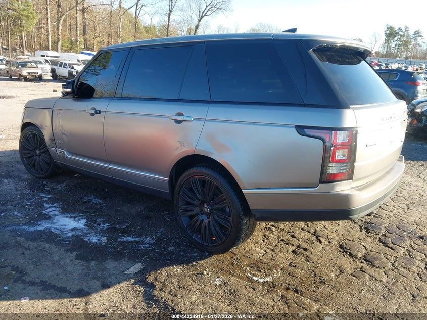 2017 Land rover RANGE ROVER