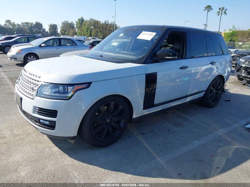 2016 Land rover RANGE ROVER