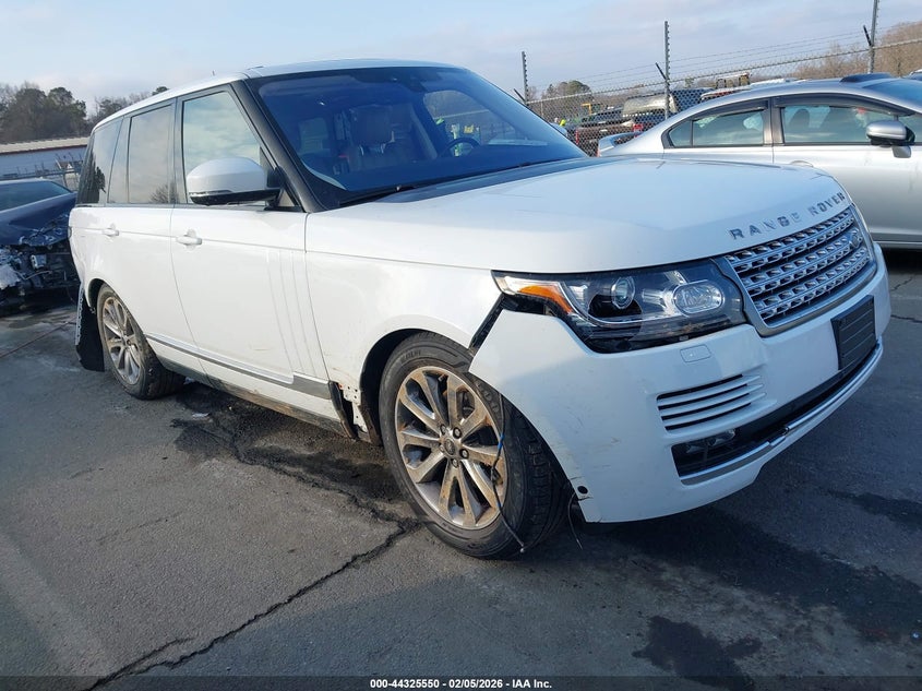 2017 Land rover RANGE ROVER