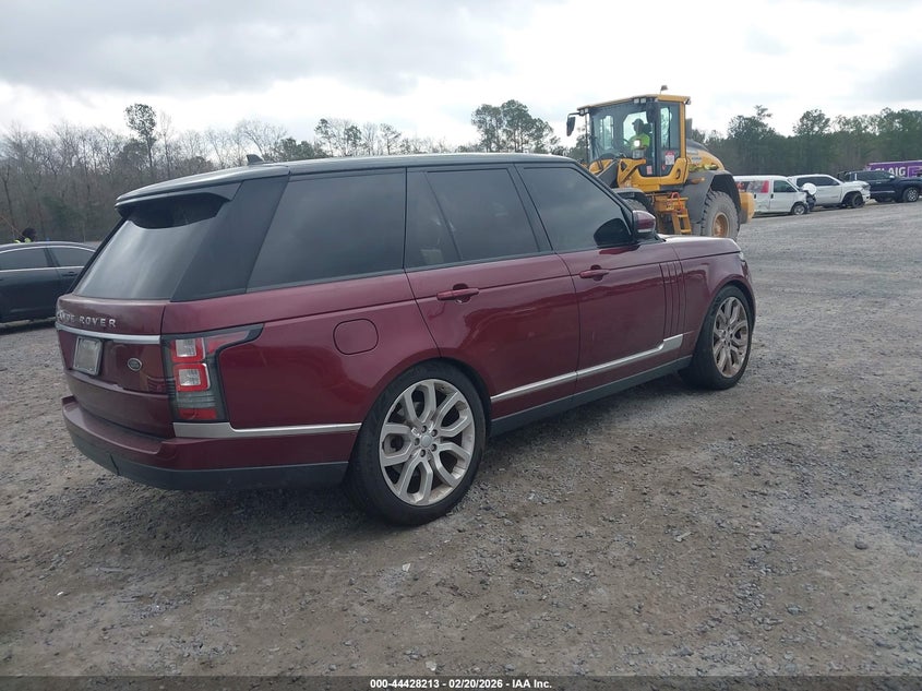 2016 Land rover RANGE ROVER