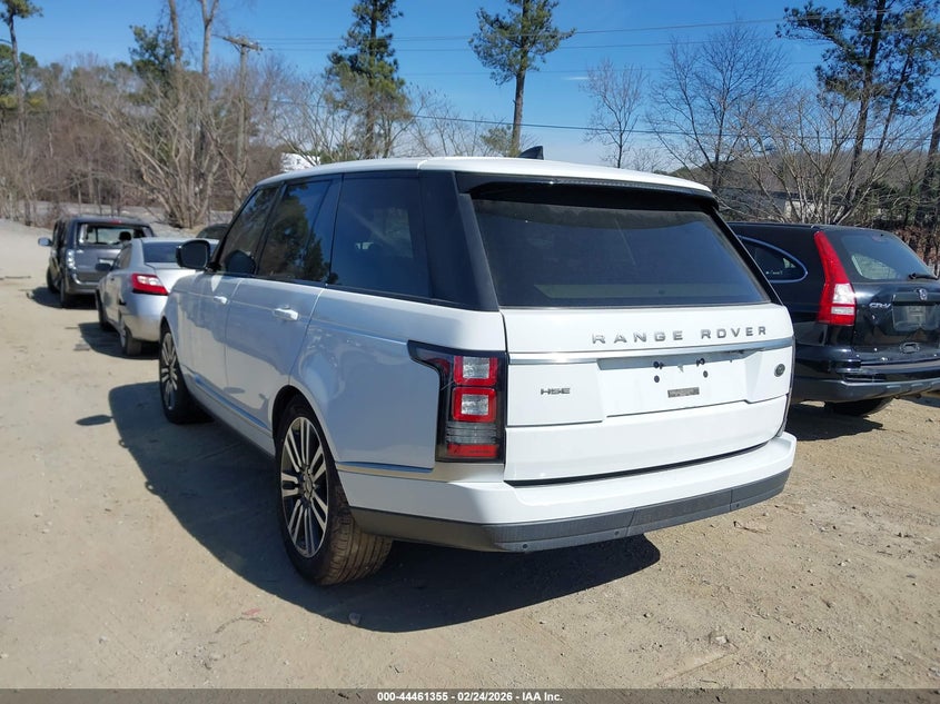 2017 Land rover RANGE ROVER