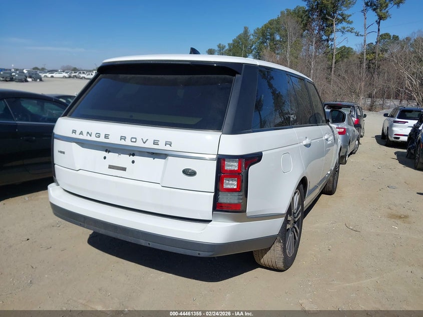 2017 Land rover RANGE ROVER