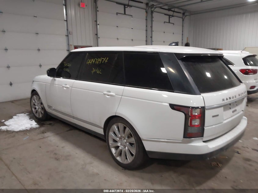 2017 Land rover RANGE ROVER