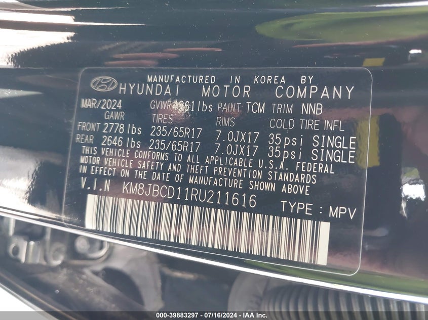 2024 Hyundai Tucson